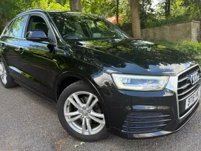 Used Audi Q3 S-Line 150 HP (110 kW) 2016 Black SUV