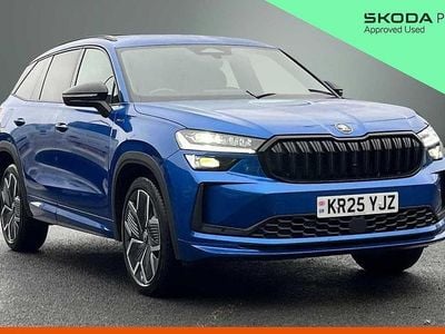 Used Skoda Kodiaq SportLine 147 HP (108 kW) 2025 Blue SUV