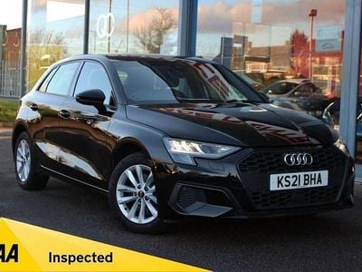 Black Used 2021 Audi A3 Sportback Design Hatchback | £15,495 (Fair price)