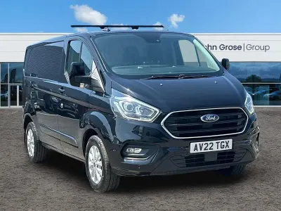 Used Ford Transit Custom Limited 130 HP (95 kW) 2022 Black Van