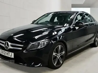 Używany Mercedes C220 Sport Edition 194 KM (142 kW) 2021 Czarny Sedan/Limuzyna