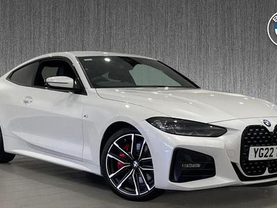 White Used 2022 BMW 420 M Sport Coupe | £24,999 (Good price)