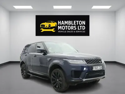 Used Land Rover Range Rover Sport HSE 400 HP (294 kW) 2020 Blue SUV