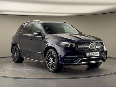Cavansite blue Used 2022 Mercedes GLE400 AMG line SUV | £47,100 (Super price)