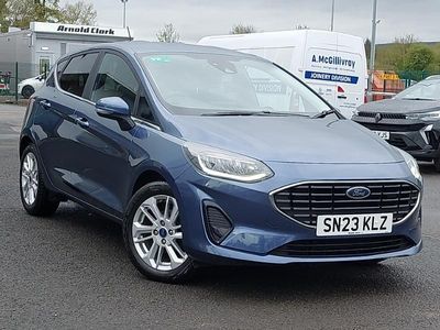 Used Ford Fiesta Active 125 HP (91 kW) 2023 Blue Hatchback