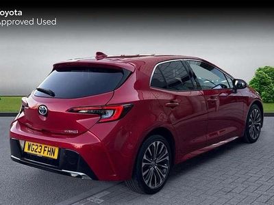 Used Toyota Corolla Design 2023 Red Hatchback