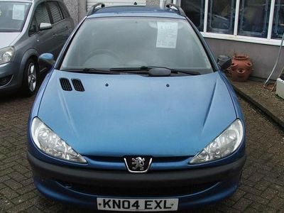 Used Peugeot 206 S 90 HP (66 kW) 2004 Blue Estate