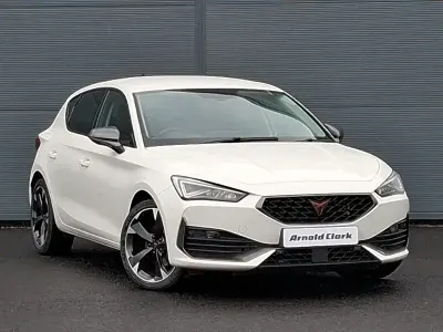 Used Cupra Leon 150 HP (110 kW) 2024 White Hatchback