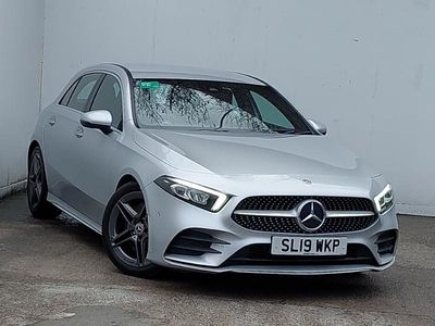 Silver Used 2019 Mercedes A250 AMG Line Premium Hatchback | £16,998 (Fair price)