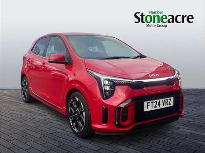 Used Kia Picanto GT-Line 62 HP (45 kW) 2024 Red Hatchback