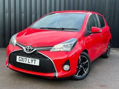 Used Toyota Yaris Design 2017 Red Hatchback