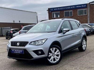 Used Seat Arona SE Technology 115 HP (84 kW) 2019 Silver SUV