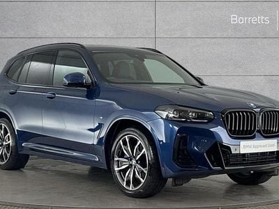 Blue Used 2023 BMW X3 M Sport SUV | £35,995 (Fair price)