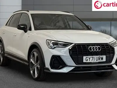 Used Audi Q3 Black Edition 245 HP (180 kW) 2021 White SUV