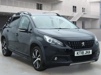 Black Used 2018 Peugeot 2008 GT-line SUV | £6,700 (Fair price)
