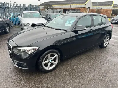 Used BMW 118 Comfort Edition 2019 Black Hatchback