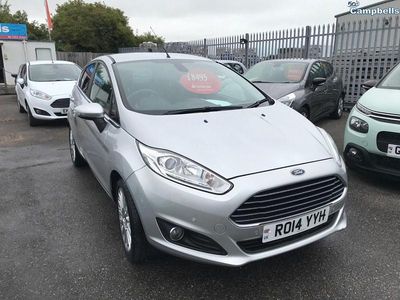 Used Ford Fiesta Titanium 2014 Silver Hatchback