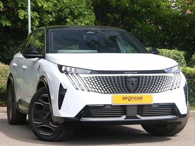 Used Peugeot e-3008 GT 156 kW (213 HP) 2024 White SUV