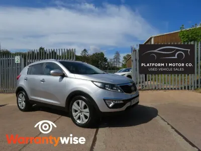 Used Kia Sportage 115 HP (84 kW) 2012 Silver SUV