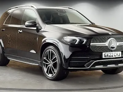 Usado Mercedes GLE350 AMG line 320 CV (235 kW) 2022 Negro SUV