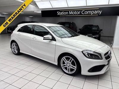 White Used 2017 Mercedes A180 AMG Line Premium Hatchback | £11,299 (Fair price)
