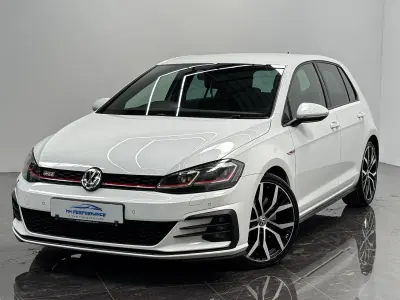 Used VW Golf VII GTI 241 HP (177 kW) 2018 White Hatchback