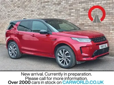 Used Land Rover Discovery Sport HSE Dynamic 180 HP (132 kW) 2019 Red SUV