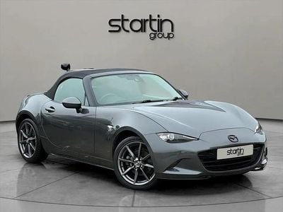 Used Mazda MX5 Inclusive 160 HP (117 kW) 2017 Grey Cabriolet
