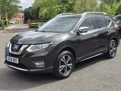 Used Nissan X-Trail N-Connecta 130 HP (95 kW) 2018 Green SUV