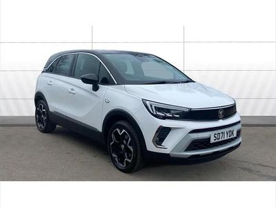 Used Vauxhall Crossland Elite 130 HP (95 kW) 2021 White SUV