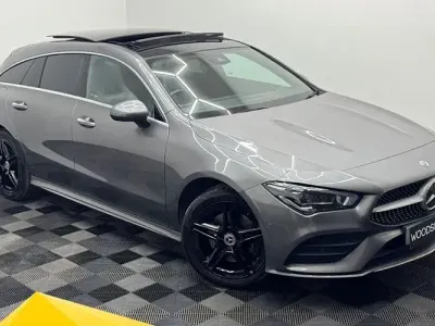 Used Mercedes CLA250e Shooting Brake AMG Line Premium Plus 218 HP (160 kW) 2022 Grey Estate