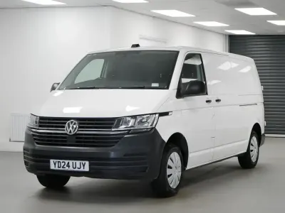 Used VW T7 Startline 110 HP (80 kW) 2024 White Van