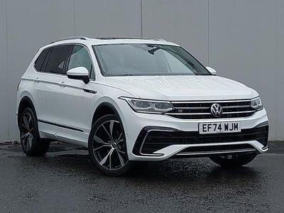 Used VW Tiguan Allspace R-line 150 HP (110 kW) 2025 White SUV