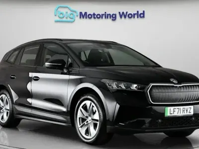 Used Skoda Enyaq iV ecoSuite 131 kW (179 HP) 2021 Black SUV