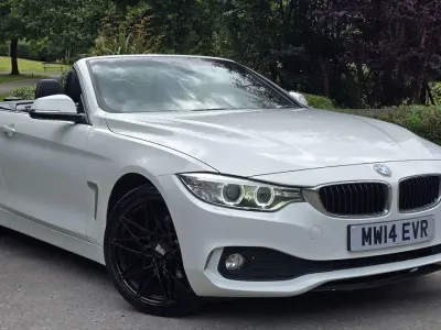 Used BMW 420 Cabriolet Comfort Edition 2014 White Cabriolet