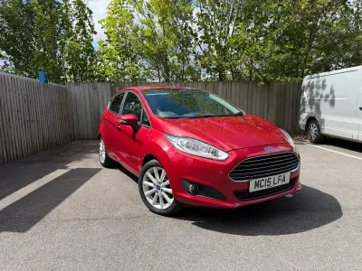 Used Ford Fiesta Titanium 2015 Red Hatchback
