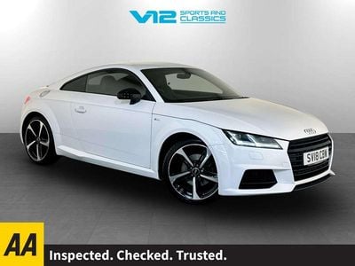 Used Audi TT Black Edition 180 HP (132 kW) 2018 White Coupe
