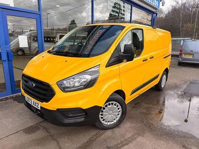 Used Ford Transit Custom 130 HP (95 kW) 2022 Yellow Van