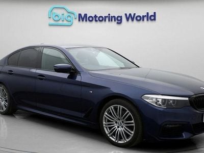 Blue Used 2020 BMW 520 M Sport Sedan | £18,050 (Good price)