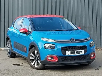 Gebraucht Citroën C3 Flair 82 PS (60 kW) 2018 Blau Kleinwagen