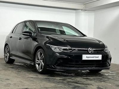 Used VW Golf VIII R-line 150 HP (110 kW) 2022 Black Hatchback