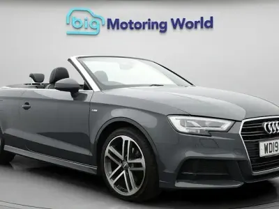 Used Audi A3 Cabriolet S-Line 150 HP (110 kW) 2019 Grey Cabriolet