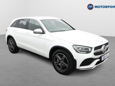 Used Mercedes GLC220 AMG line 2019 White Estate