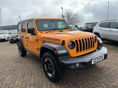 used Jeep Wrangler 2.0 GME RUBICON AUTO 4WD EURO 6 (S/S) 4DR PETROL FROM 2021 FROM TUNBRIDGE WELLS (TN2 3EY) | SPOTICAR