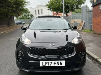 Used Kia Sportage 141 HP (103 kW) 2017 Black SUV