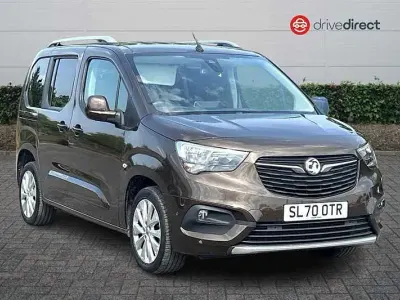 Used Vauxhall Combo Elite 130 HP (95 kW) 2020 Brown MPV