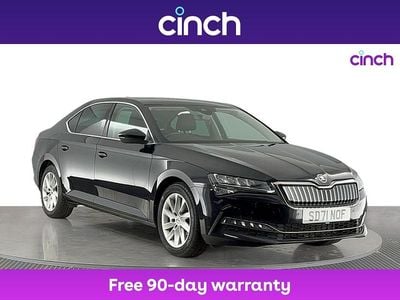 Black Used 2021 Skoda Superb SE Technology Hatchback | £14,999 (Fair price)