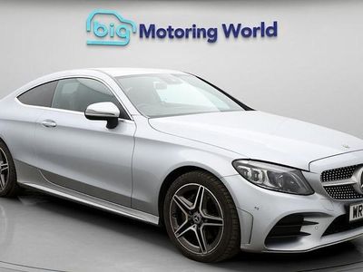Used Mercedes C200 AMG line 184 HP (135 kW) 2022 Silver Coupe