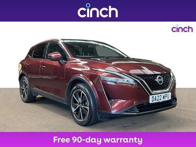 Red Used 2022 Nissan Qashqai Tekna SUV | £16,999 (A bit pricey)