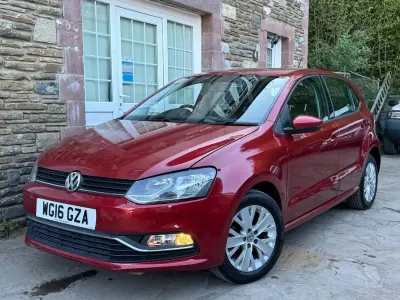 Used VW Polo SE 2016 Red Hatchback